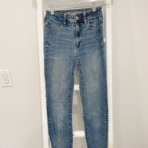 American Eagle Outfitters High Waisted skinny Jegging Jeans